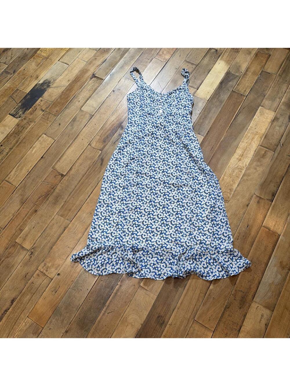 Lulus Women's Blue and Multi Dress